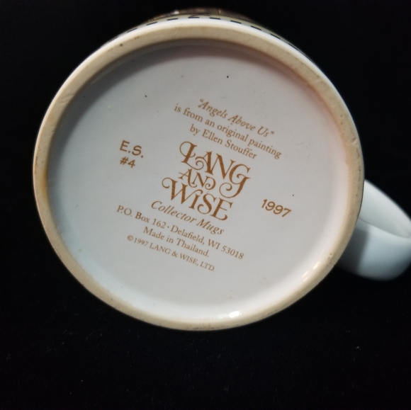 Vintage Lang & Wise Angels Above Us Mug - Picture 9 of 9